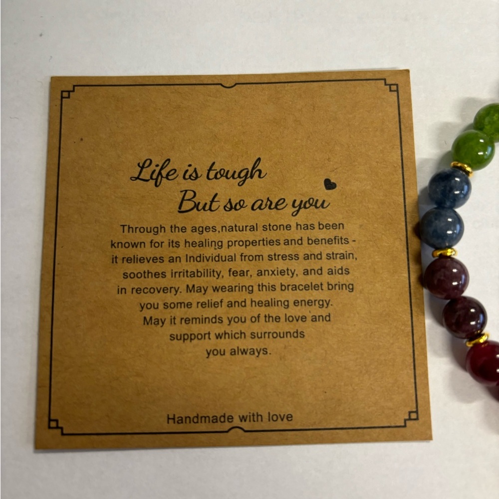 Colorful Tourmaline Bracelet.